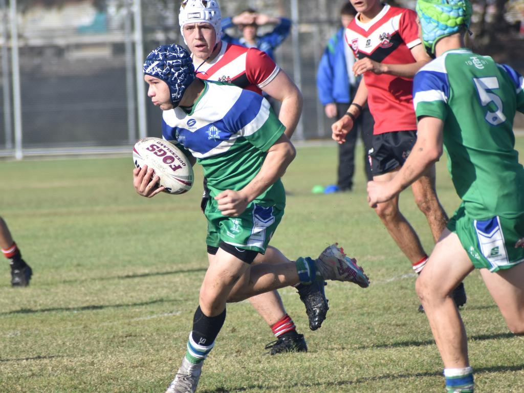 Dolphins Challenge, Round 5, The Cathedral College versus Shalom College, Kettle Park, Rockhampton, July 25, 2023.