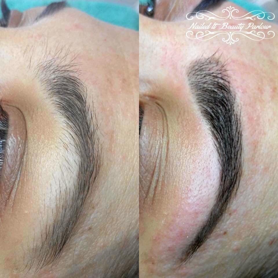 Photos of Brodie's work at Nailed It Beauty Parlour. Picture: Contributed
