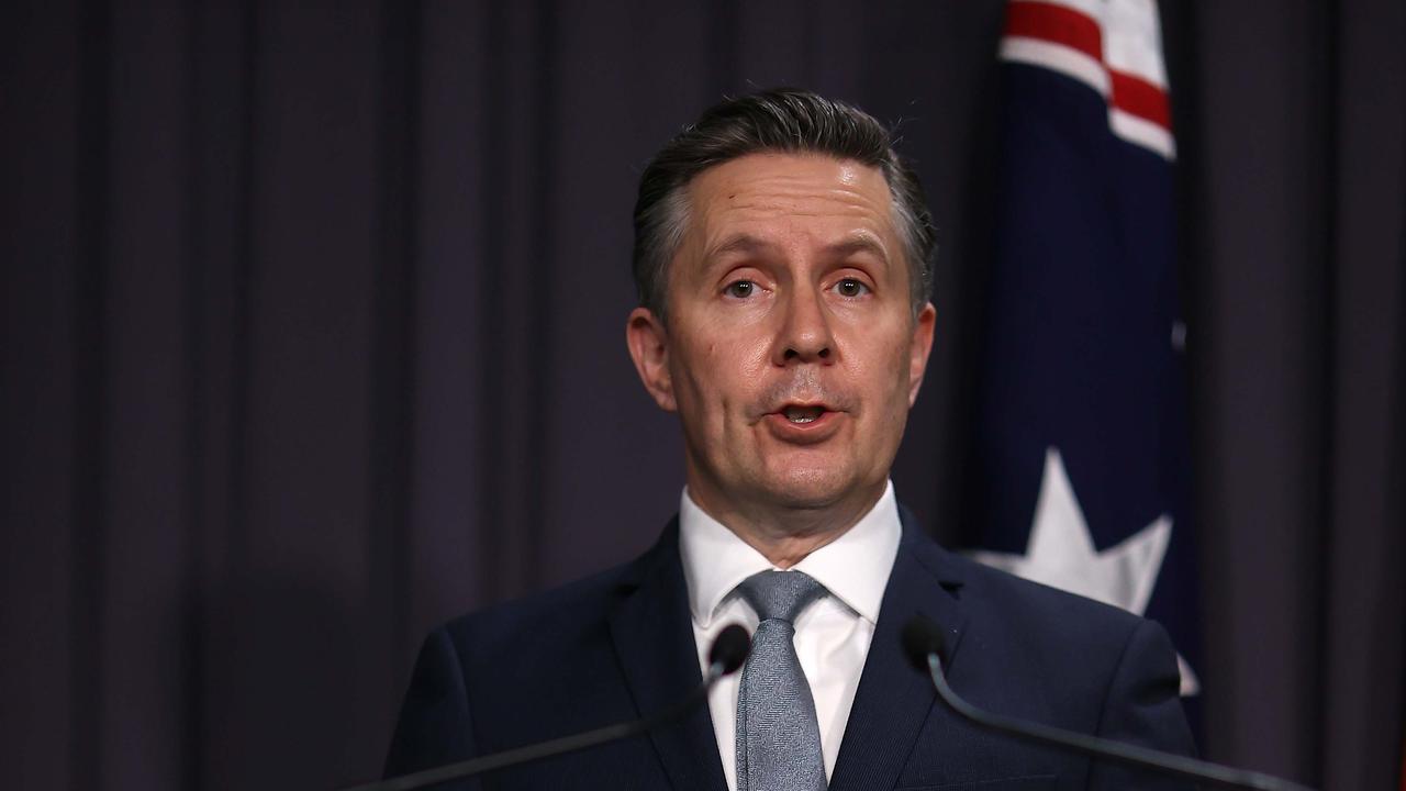 Health Minister Mark Butler said Australia was one of very few countries who had secured the third-generation vaccines. Picture: NCA NewsWire / Gary Ramage