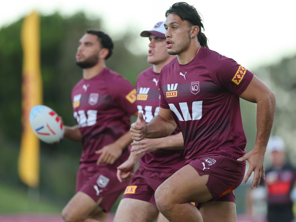 Paul ‘Fatty’ Vautin has says Tino Fa’asuamaleaui is the NRL’s best forward in the last 20 years and he can lead the Maroons to an upset victory. Picture Lachie Millard