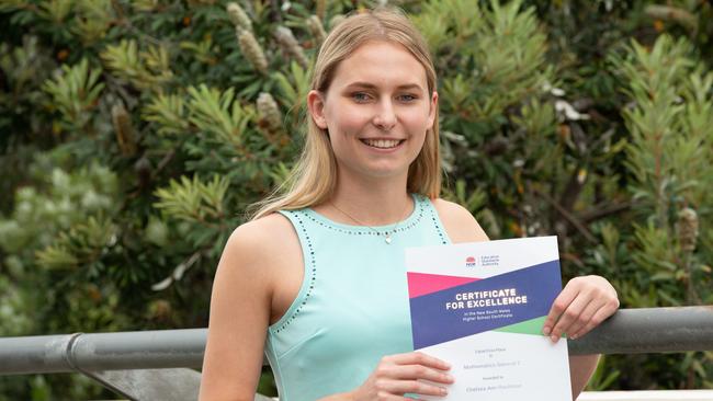 Chelsea Ann Hardiman, of Manly, is one of the top achievers. Picture: (AAP Image / Monique Harmer)