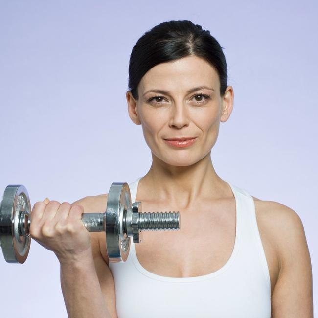 Resistance training will help prevent weight gain. Picture: Getty Images