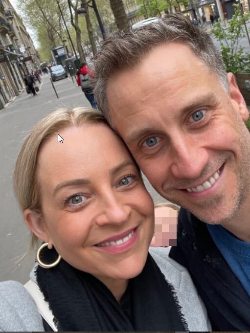 Carrie Bickmore and Chris Walker.