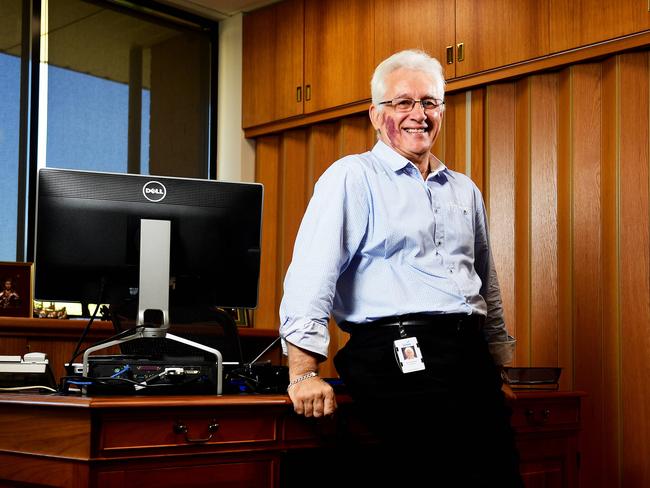 Darwin Mayor Kon Vatskalis celebrates his first anniversary in office.Picture: Justin Kennedy