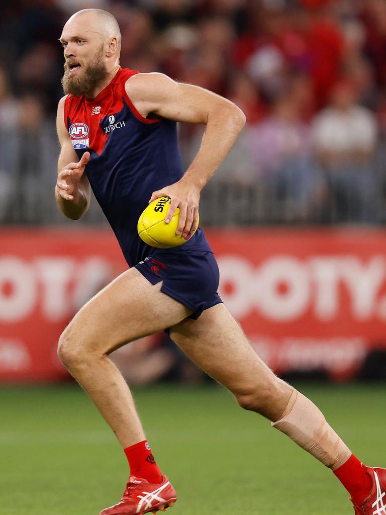 Max Gawn in action during the AFL Grand Final. Picture: Michael Willson/AFL Photos