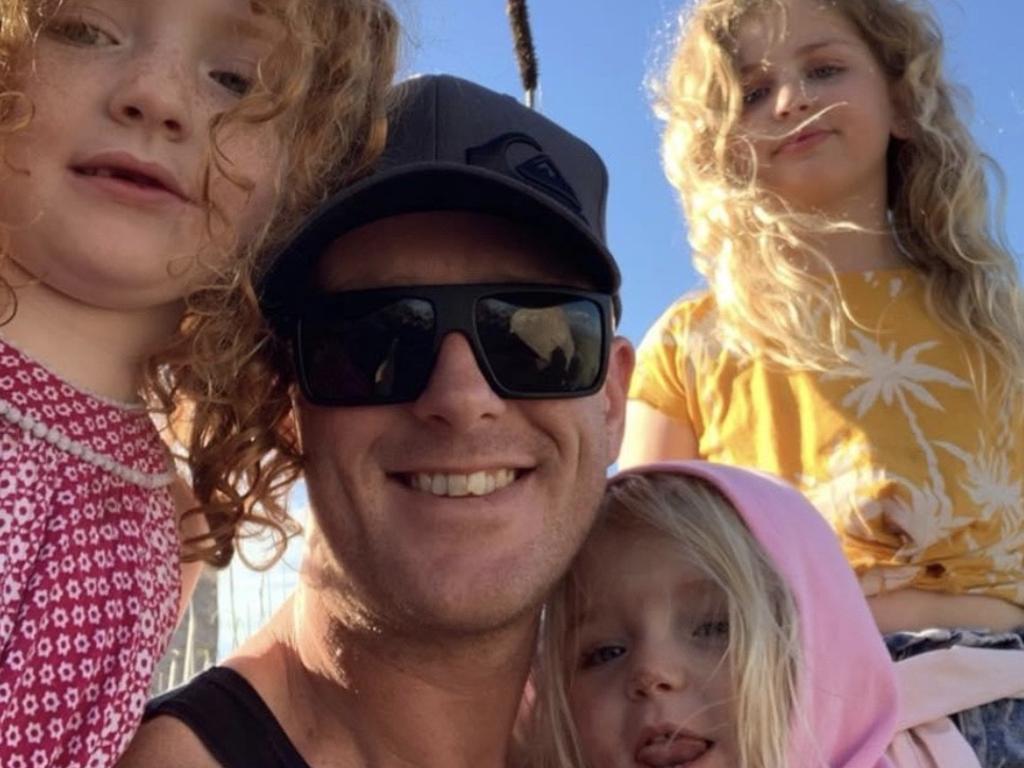 Since Rylee Rose’s (bottom right) death, her sisters have been have with her biological father, who is not accused of any wrongdoing. Picture: Supplied.