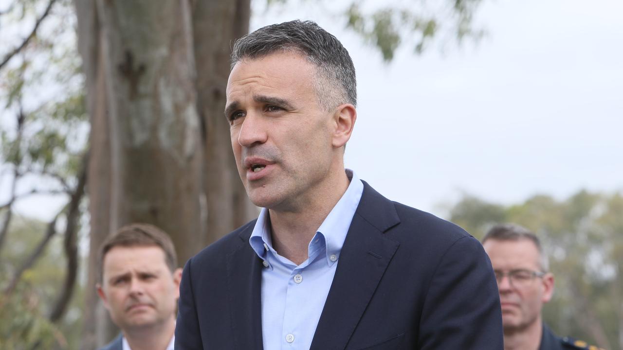 Premier Peter Malinauskas in the Riverland. Picture: Emma Brasier