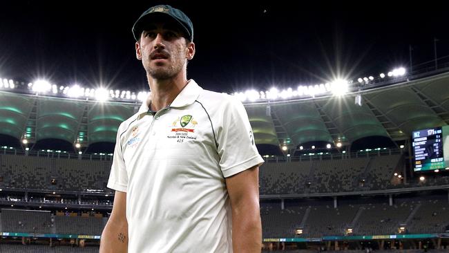 Mitchell Starc has taken 23 wickets already this summer. Picture: AAP