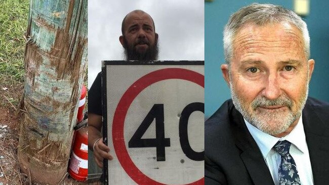 Today's top headlines: The scene of a tragic Imbil crash, Raymond Johnson fights against school zone speeders and Gympie magistrate Chris Callaghan criticises mandatory sentencing laws.