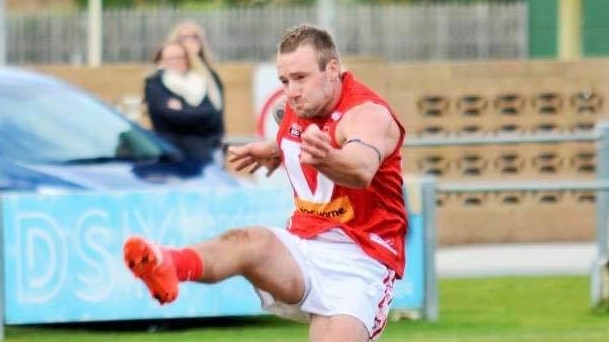 Former Strathalbyn star Ben Simounds. Picture: Strathalbyn Football Club