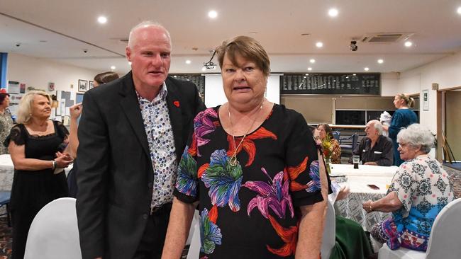 Judge Andrew Gordon with Ellen Gibson at the East Lismore Bowling Club for the North Coast National Showgirl and Teen Showgirl competition. Picture: Cath Piltz