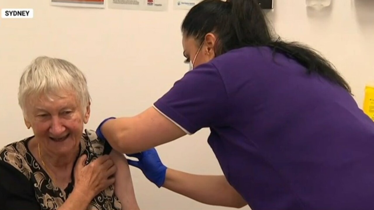 Aged-care resident becomes first Australian to recieve COVID-19 vaccine