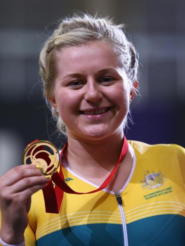 Commonwealth Games champion Stephanie Morton says she enjoys the interaction with fans during the meet. Picture: Ryan Pierse/Getty Images