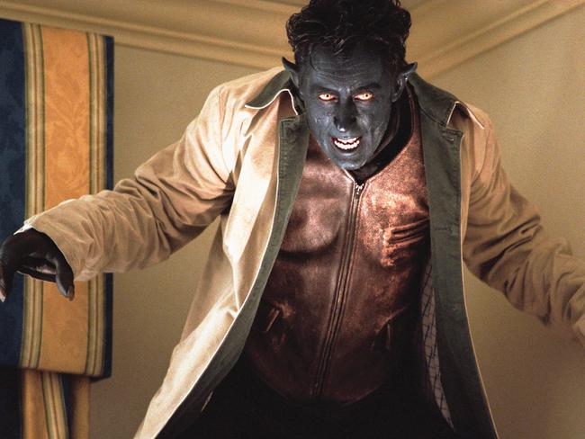 Teleporter ... Alan Cumming as character Nightcrawler in scene from film X Men 2. Picture: Supplied