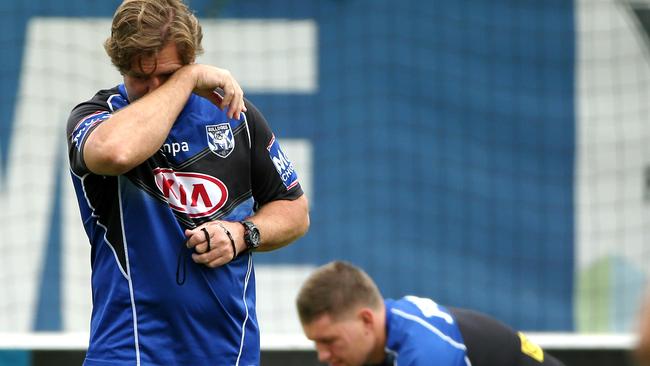 The Dogs couldn’t wat for Hasler’s strategy to pay off. (Stephen Cooper)