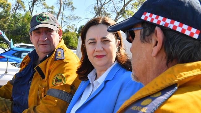 Queensland Premier Annastacia Palaszczuk claims she has not refused the offer.. Photo: John McCutcheon