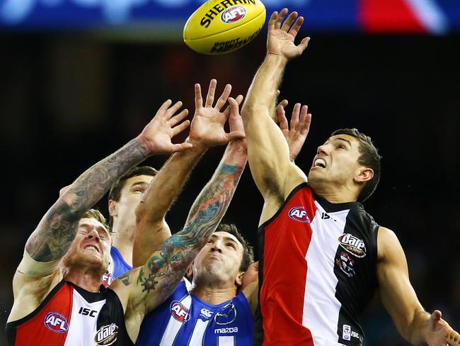 St Kilda had only kicked three goals by three-quarter time. Photo: Scott Barbour/Getty Images