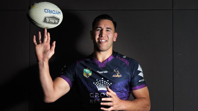 Nelson Asofa-Solomona will look to carry the success of the Storm into the NZ side. Picture: Nicki Connolly