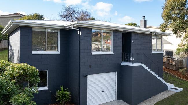 This house sold for $600,000 in Glenorchy, an outer suburb of Hobart. Glenorchy is still considered an affordable location for essential workers.