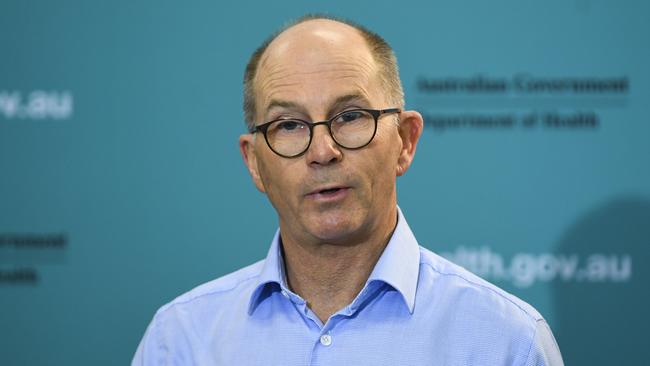 Australia’s Deputy Chief Medical Officer Professor Paul Kelly. Picture: AAP