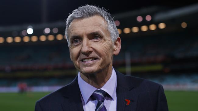 Australian Sports Broadcaster Bruce McAvaney has revealed he has cancer. Picture: Phil Hillyard