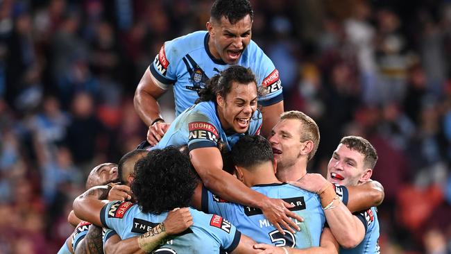 NSW have won the 2021 State of Origin series following victory at Suncorp Stadium. Picture: Getty Images