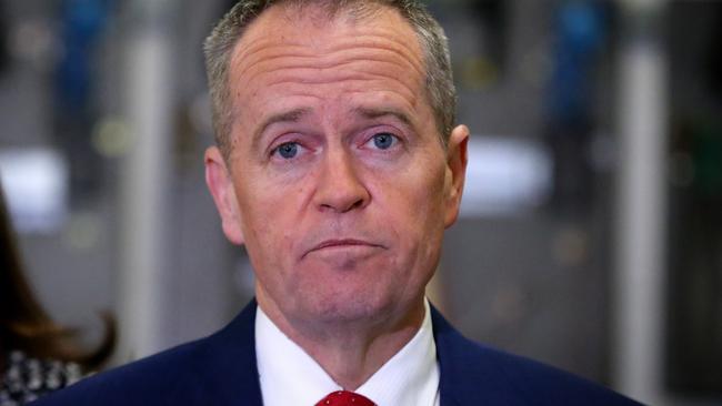 Opposition leader Bill Shorten will call on the Turnbull Government to get on with introducing a clean energy target. Picture: Ray Strange