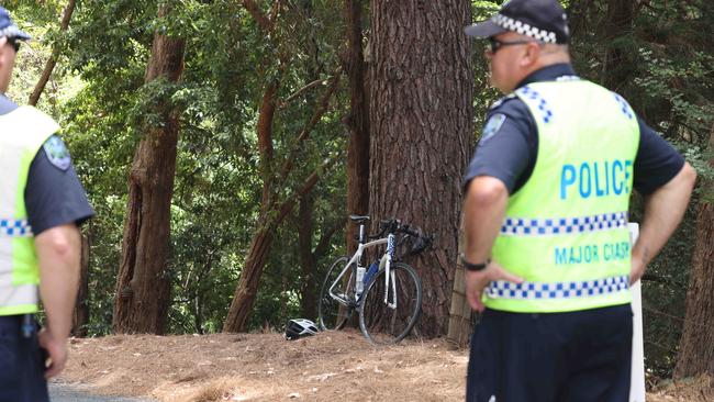 The rider, a 57-year-old Victorian man, died at the scene. Photo: Russell Millard Photography