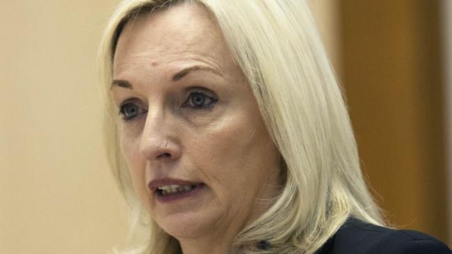 Australia Post chief executive Christine Holgate has resigned. Picture: Gary Ramage/NCA NewsWire.