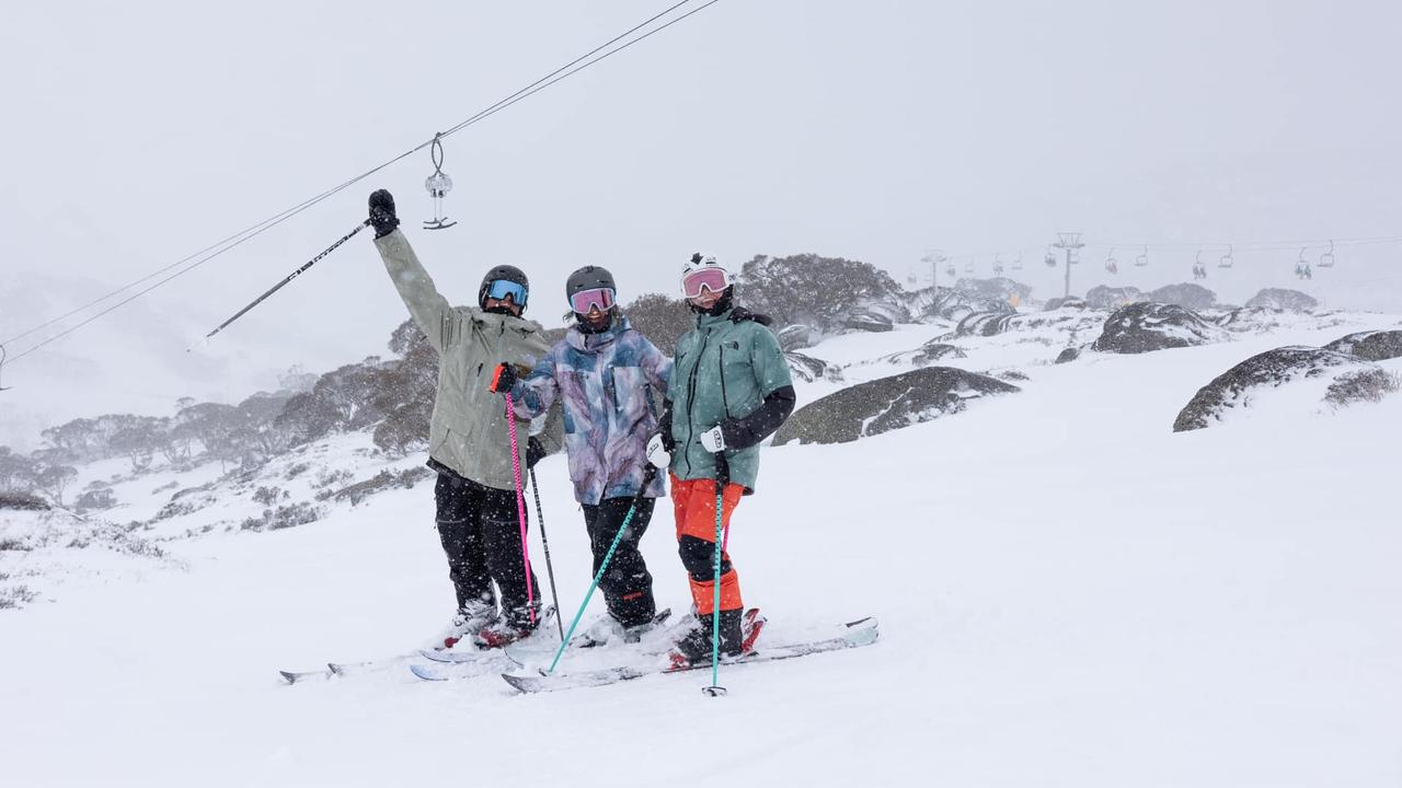 Snowfall in the Australian Alps could fall by almost 80 per cent by 2100. Picture: Perisher