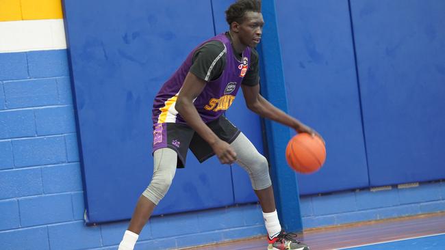 New Sydney Kings guard Jackson Makoi reveals the powerful perspective behind South Sudan’s historic World Cup tilt. Picture: Kings media.