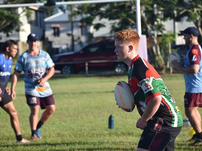 CQ Capras under-16, under-18, under-21 and senior men training at Kettle Park, Rockhampton, on December 3, 2022.