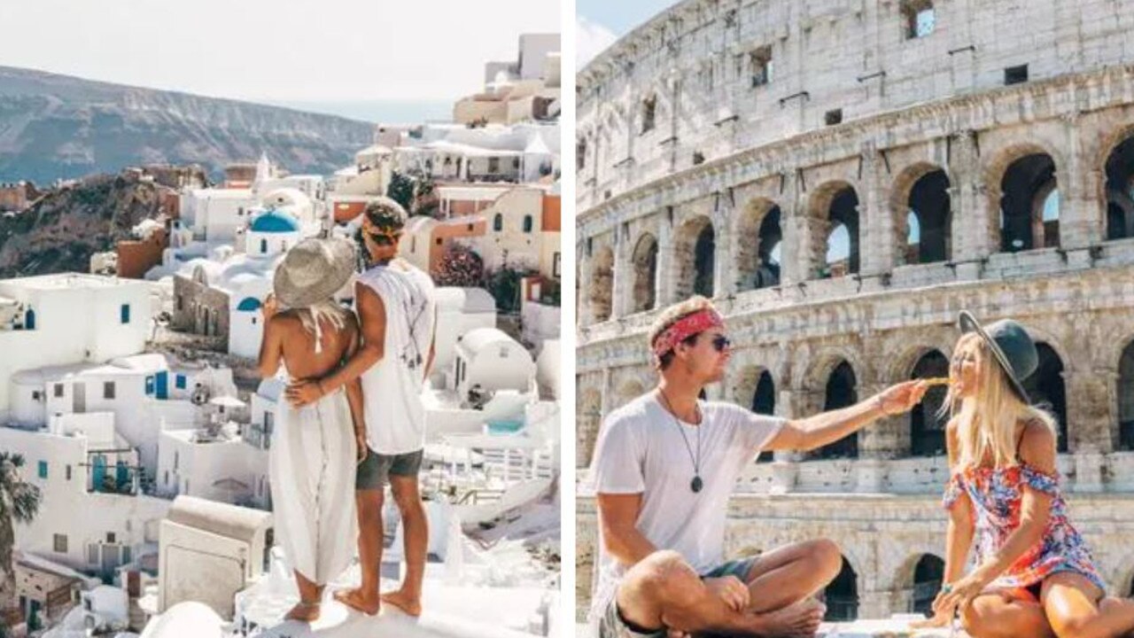 The pair shared incredible content from their travel adventures.