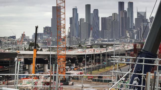 Justice John Snaden said the bullying and abuse of workers on the West Gate Tunnel project by two CFMEU officials was inexcusable. Picture: David Caird