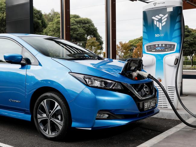 Photo of the 2021 Nissan Leaf