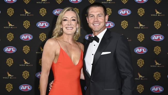 Kelley Fergus attended the Brownlow Medal with Cousins. (Photo by Stefan Gosatti/Getty Images)