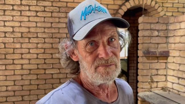 Degarra resident Bill Dunn and his wife Michelle survived the flood by clinging to a tree. Picture: Supplied