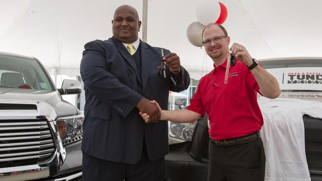 Victor Sheppard put a million miles on his 2007 Toyota Tundra.