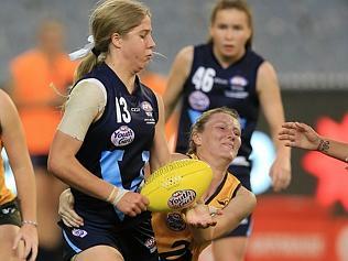 National Youth Girls' final at MCG: Vic Metro v. WA.