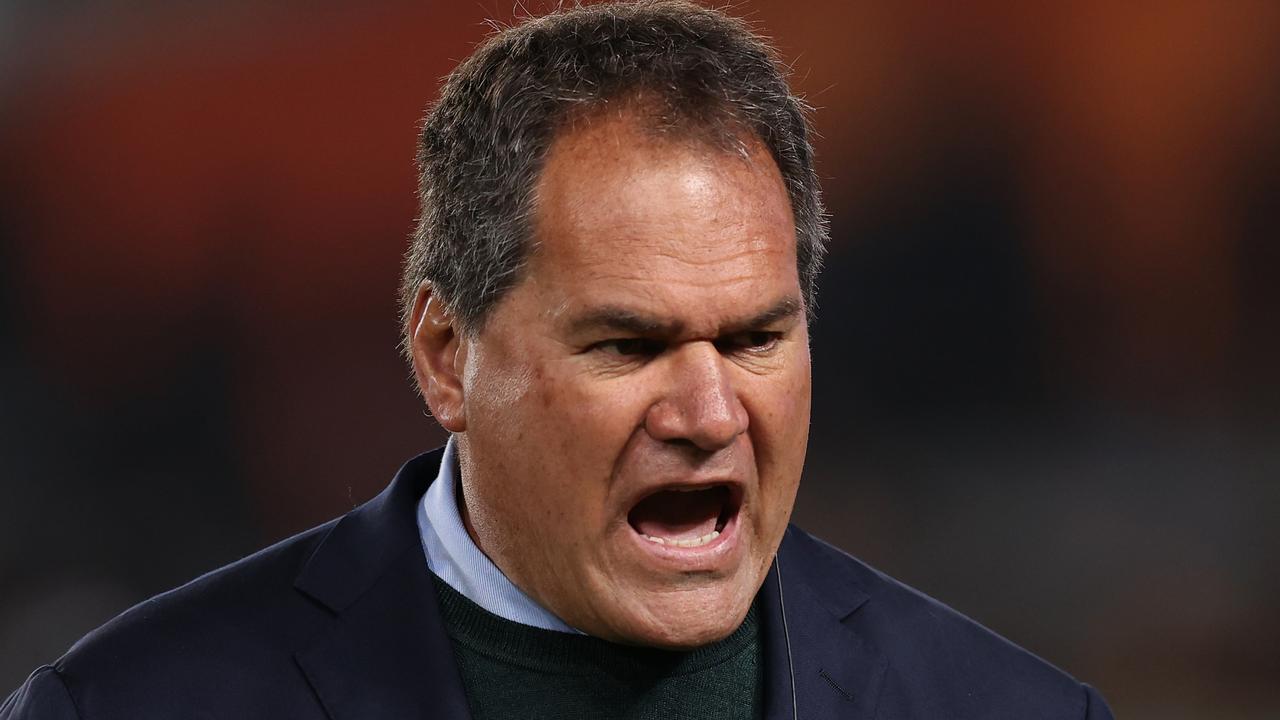 Wallabies head coach Dave Rennie was sacked via Zoom. Picture: Phil Walter/Getty Images