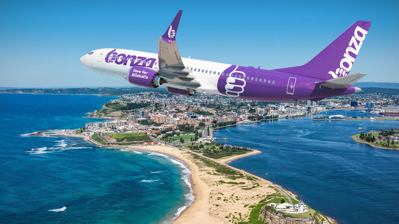 Bonza will fly Whitsunday Coast Airport to Newcastle direct with new routes announced as part of its Australian launch. Picture: Contributed