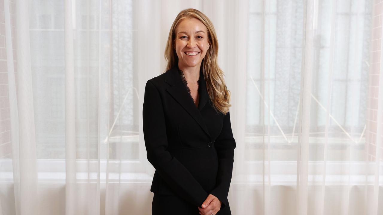 Myer executive chairman Olivia Wirth at the Sydney store. Picture: John Feder/The Australian