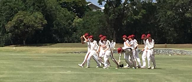 Gregory Terrace Firsts enter the fray against Nudgee College.