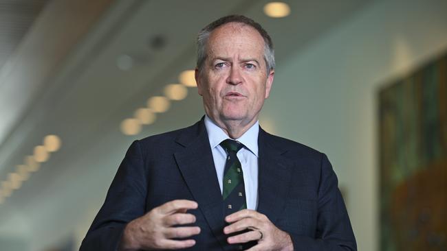 Bill Shorten at Parliament House in Canberra. Picture: Martin Ollman/NewsWire