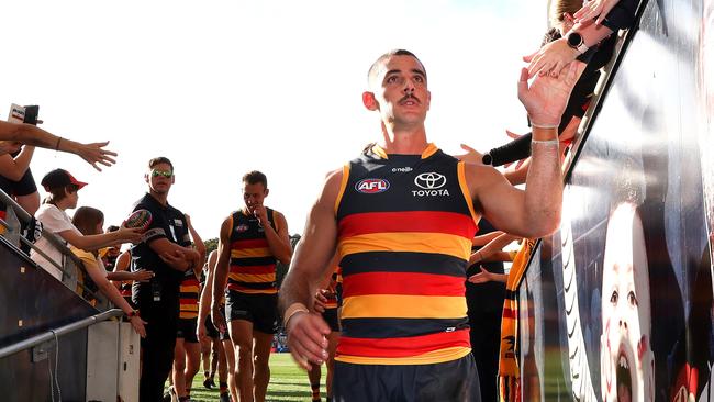 Taylor Walker was rested after kicking five goals against St Kilda. Picture: Sarah Reed/AFL Photos via Getty Images