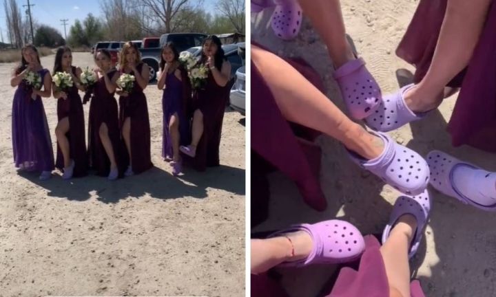 Bridesmaid crocs best sale