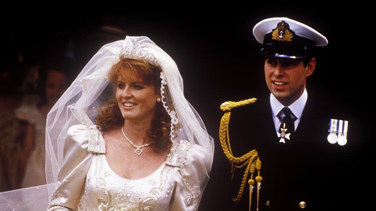 Fergie at her wedding to Prince Andrew on July 23, 1986. Photo: John Shelley Collection/Avalon/Getty Images