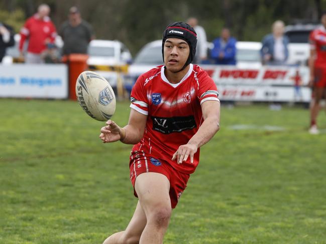 Eagles fullback Patrick Toomalatai. Picture Warren Gannon Photography