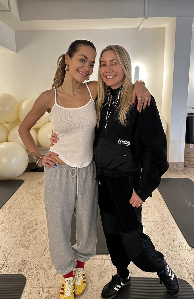 Rita Ora Fluidform founder Kirsten King on training singer Pip