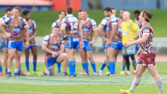 Aaron Booth (right) is no longer a Cutters player. Picture: Justin Brierty